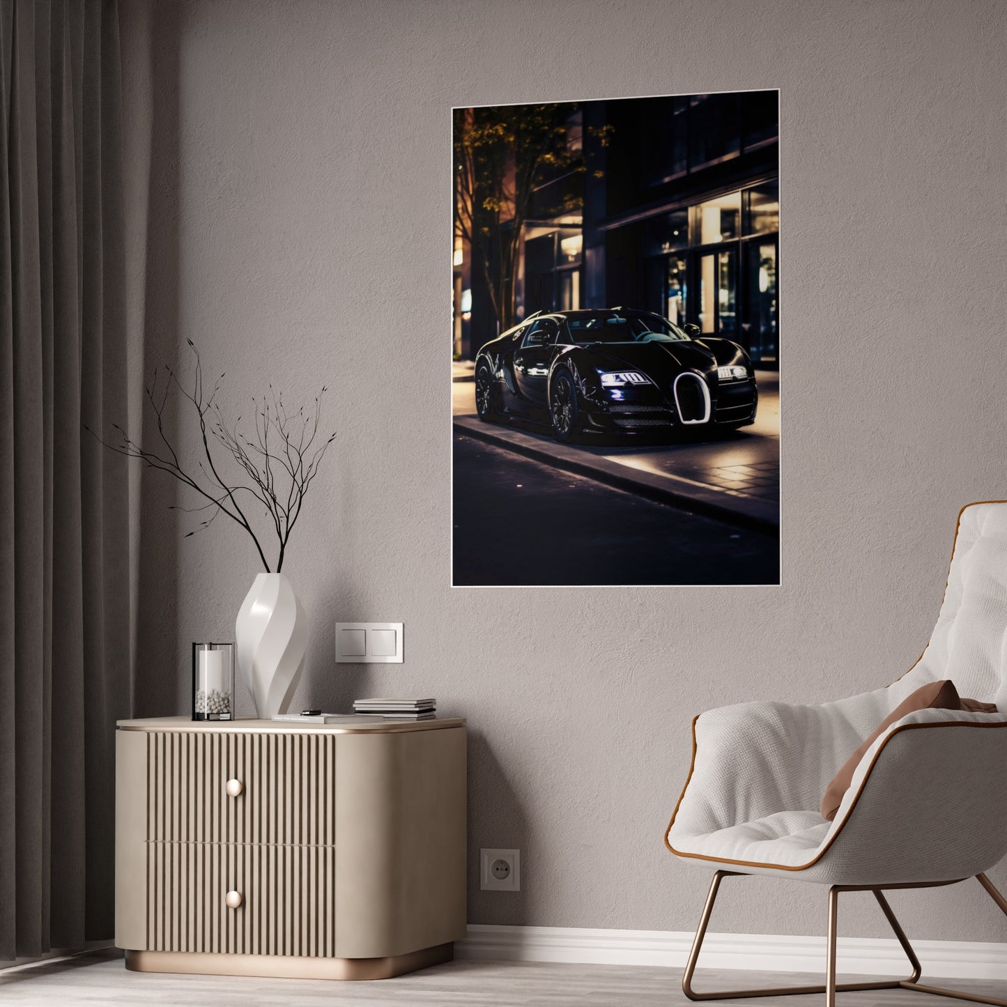 Luxury Car Gloss Poster - Modern Wall Art