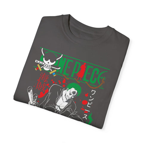 One Piece Swordman Unisex Garment-Dyed T-Shirt