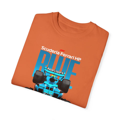 Scuderia Ferrari HP Unisex Garment-Dyed T-shirt - Racing Enthusiast Apparel
