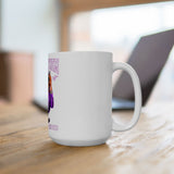 Boots and Blooms Ceramic Mug - Fun & Funky Coffee Cup for Plant Lovers