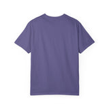 Heart Flower Unisex Garment-Dyed T-shirt - Symbol of Love and Strength