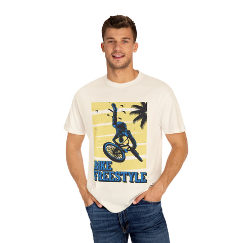 Unisex Bike Freestyle T-Shirt - Casual Graphic Tee for Cyclists
