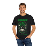 Addict Skull Graphic T-Shirt - Conquer Your High