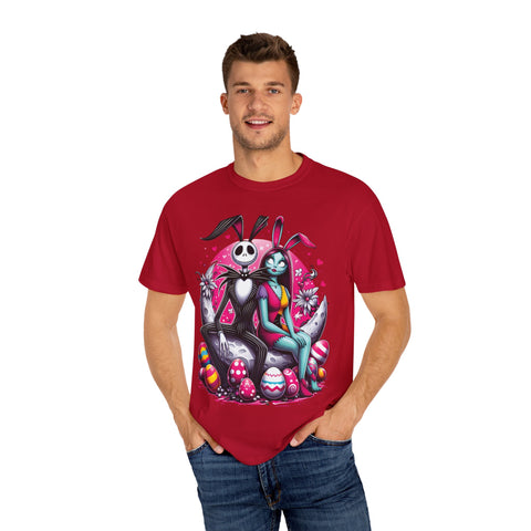 Easter Bunny Vibes Unisex Garment-Dyed T-Shirt