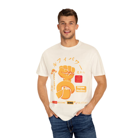 Unisex Luffy Power Graphic T-Shirt - King of Pirates Design
