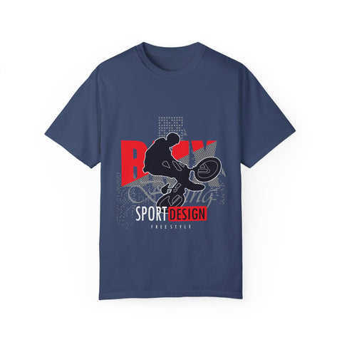 Freestyle BMX Unisex Garment-Dyed T-shirt