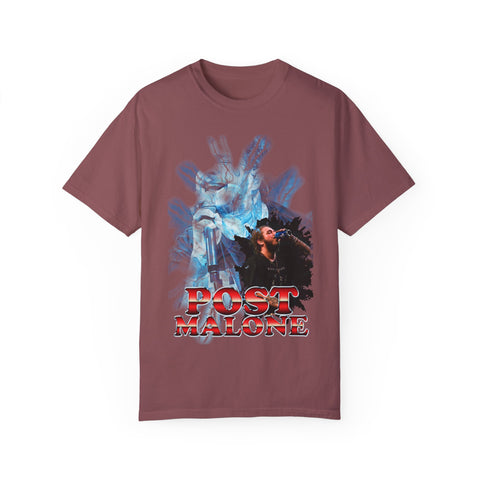 Post Malone Unisex Garment-Dyed T-Shirt - Trendy Music Apparel