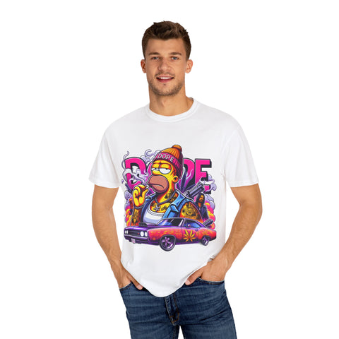 Dope Vibes Unisex Garment-Dyed T-Shirt - Streetwear Style
