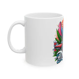 Cool Dope Character Ceramic Mug - Perfect Gift for Stoners & Cartoon Fans
