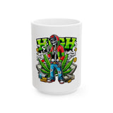 Cool Skeleton Weed Mug - Perfect for Cannabis Enthusiasts