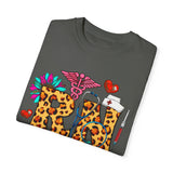 Trendy RN Graphic T-Shirt for Nurses - Garment-Dyed Unisex Tee
