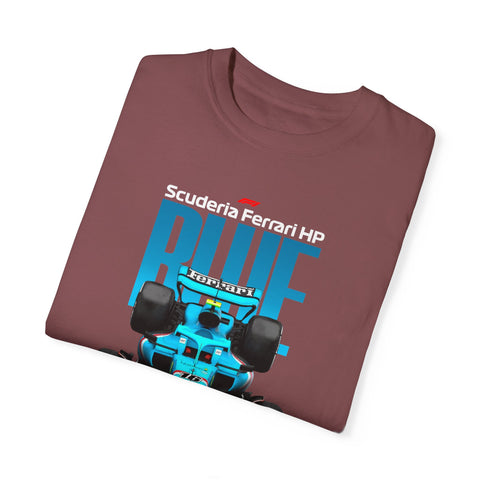 Scuderia Ferrari HP Unisex Garment-Dyed T-shirt - Racing Enthusiast Apparel