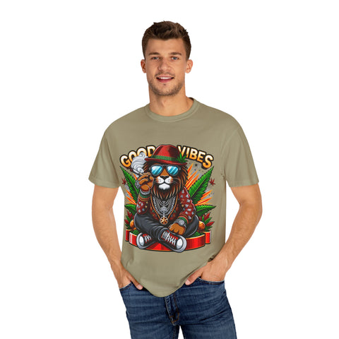 Good Vibes Unisex Garment-Dyed T-Shirt