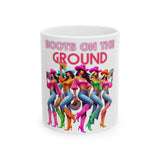 Retro Glam Ceramic Mug - Perfect for Coffee Lovers and Gift Givers!