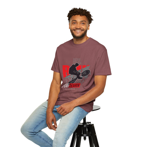 Freestyle BMX Unisex Garment-Dyed T-shirt