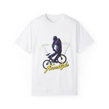 Unisex Freestyle Cycling T-Shirt - Retro Bike Art Tee