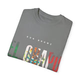 Unisex Garment-Dyed T-Shirt with 'EL CHAPU' Design - Casual Vibe, Perfect for Everyday Wear