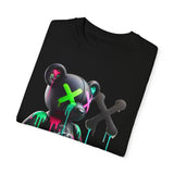 Graffiti Bear Unisex Garment-Dyed T-Shirt