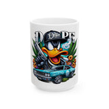 Dope Duck Ceramic Mug - Cool Street Art Design | 11oz & 15oz