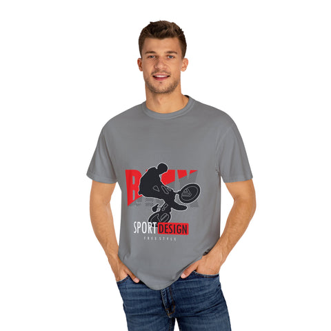 Freestyle BMX Unisex Garment-Dyed T-shirt