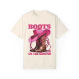 Bohemian Style Unisex T-Shirt - "Boots on the Ground"