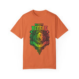 Unisex Garment-Dyed Reggae T-Shirt - Feel the Rhythm Graphic Tee for Music Lovers