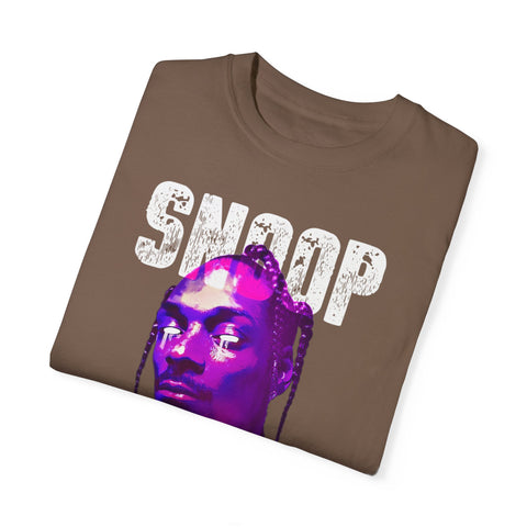 Vintage Snoop Dogg T-Shirt - Unisex Garment-Dyed Tee for Music Fans