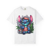 Colorful Stitch Graphic T-Shirt - Unisex Tie-Dye Style for Relaxed Vibes