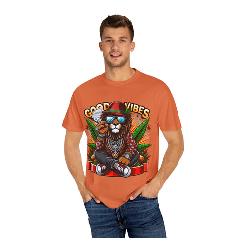 Good Vibes Unisex Garment-Dyed T-Shirt