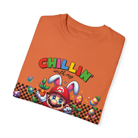 Chillin' with My Peeps Unisex T-Shirt - Fun & Colorful Graphic Tee for Easter Celebrations
