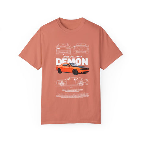 Dodge Challenger Demon T-Shirt - Unisex Vintage Car Tee