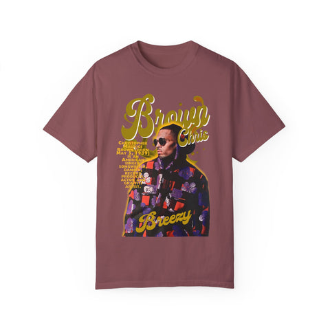 Breezy Summer Vibes Unisex Garment-Dyed T-Shirt