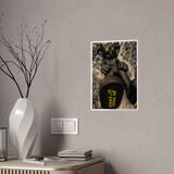Black Skull Doll Gloss Posters