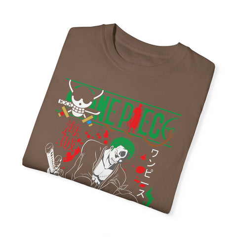 One Piece Swordman Unisex Garment-Dyed T-Shirt
