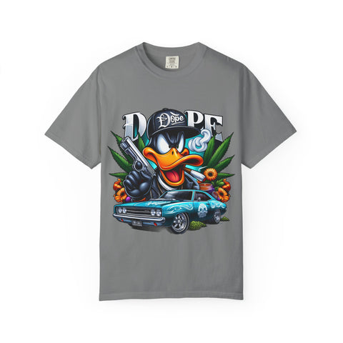 Dope Vibe Unisex Garment-Dyed T-Shirt - Cool Streetwear with Funky Graphic