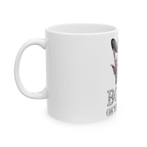 Funny Ceramic Mug - "Born to be Wild" - Perfect Gift for Adventurers