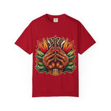 Bohemian Hand-Drawn T-Shirt for Nature Lovers