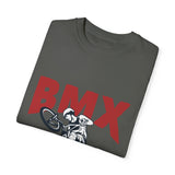 BMX Unisex Garment-Dyed T-Shirt - "When in Doubt Pedal It Out"