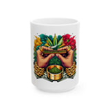 Rolling Hands Cannabis Ceramic Mug - 11oz & 15oz