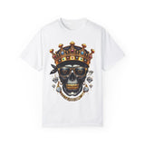 King Skull Graphic Unisex T-Shirt - Trendy Streetwear for Cool Casual Vibes