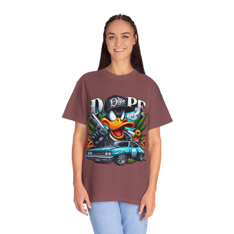 Dope Vibe Unisex Garment-Dyed T-Shirt - Cool Streetwear with Funky Graphic