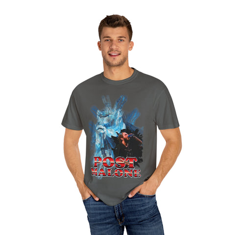 Post Malone Unisex Garment-Dyed T-Shirt - Trendy Music Apparel