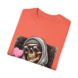 Halloween Skeleton Love T-Shirt | Death Do Us Part Graphic Tee