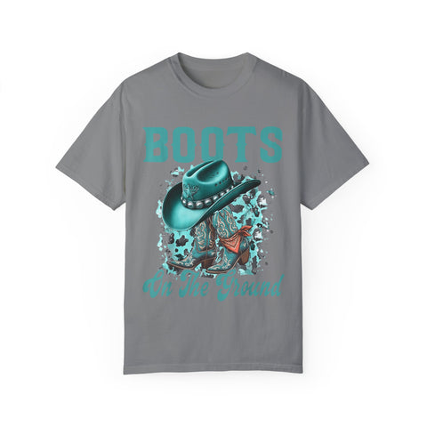 Cowboy Boots Graphic T-Shirt for Western Fashion Lovers