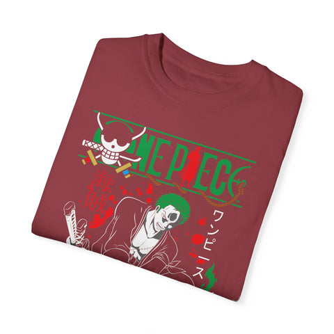 One Piece Swordman Unisex Garment-Dyed T-Shirt