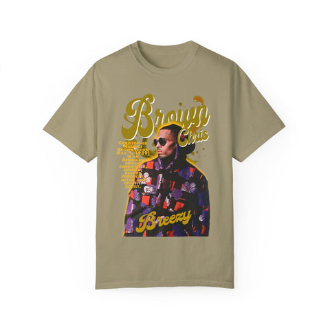 Breezy Summer Vibes Unisex Garment-Dyed T-Shirt