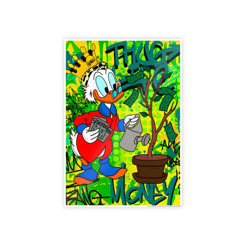 Thug Life Money Gloss Poster – Vibrant Wall Art for Fun Spaces