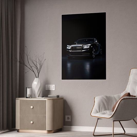 Sleek Car Gloss Poster for Automotive Enthusiasts | Luxury Vehicle Decor