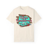 Norse Practitioner T-Shirt - Unisex Garment-Dyed Tee with Leopard Print Design
