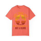 Live Tour Life T-Shirt - Unisex Garment-Dyed Tee for Travel Enthusiasts